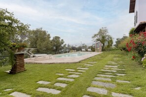 Terrace/patio - Into the Green! Flower Flat x4 Pool & Parking (Imperia)