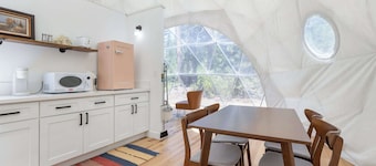 Downtown Dome Glamping Retreat in Shaver Lake