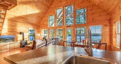 Lakefront Cabin with Private Dock & Stunning Views