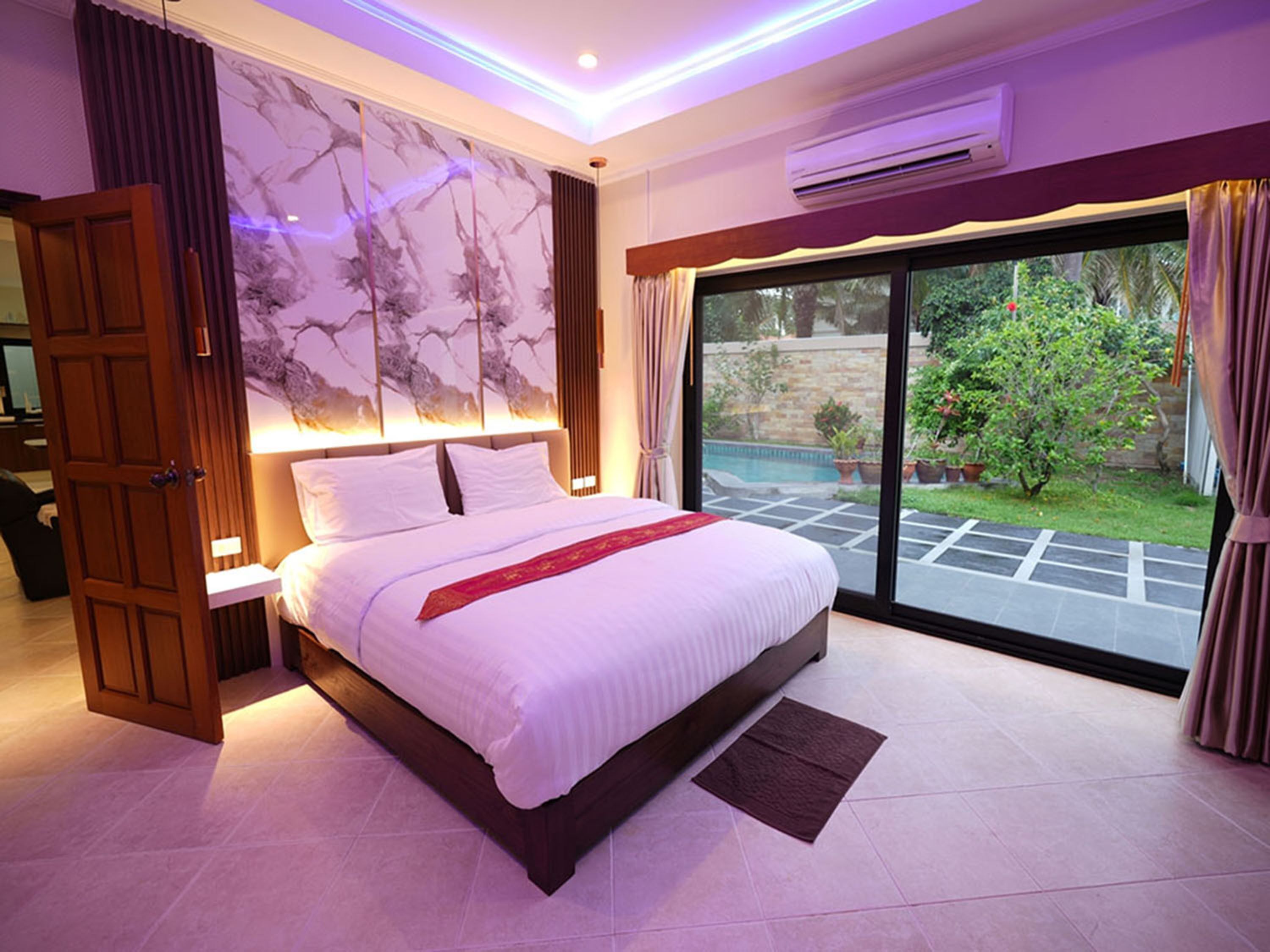 Familievilla, 2 soverom, bassengutsikt | Utsikt fra rommet