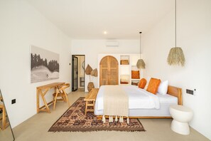 2 bedrooms, iron/ironing board, free WiFi, bed sheets - Brand New 2BR Villa w/ Rice Field Views in Pererenan (Pererenan)