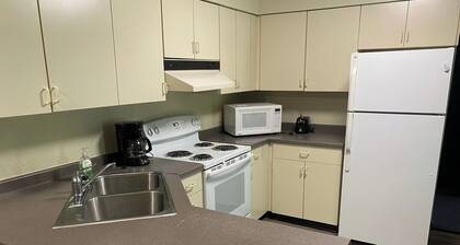 Apartment near many locations.