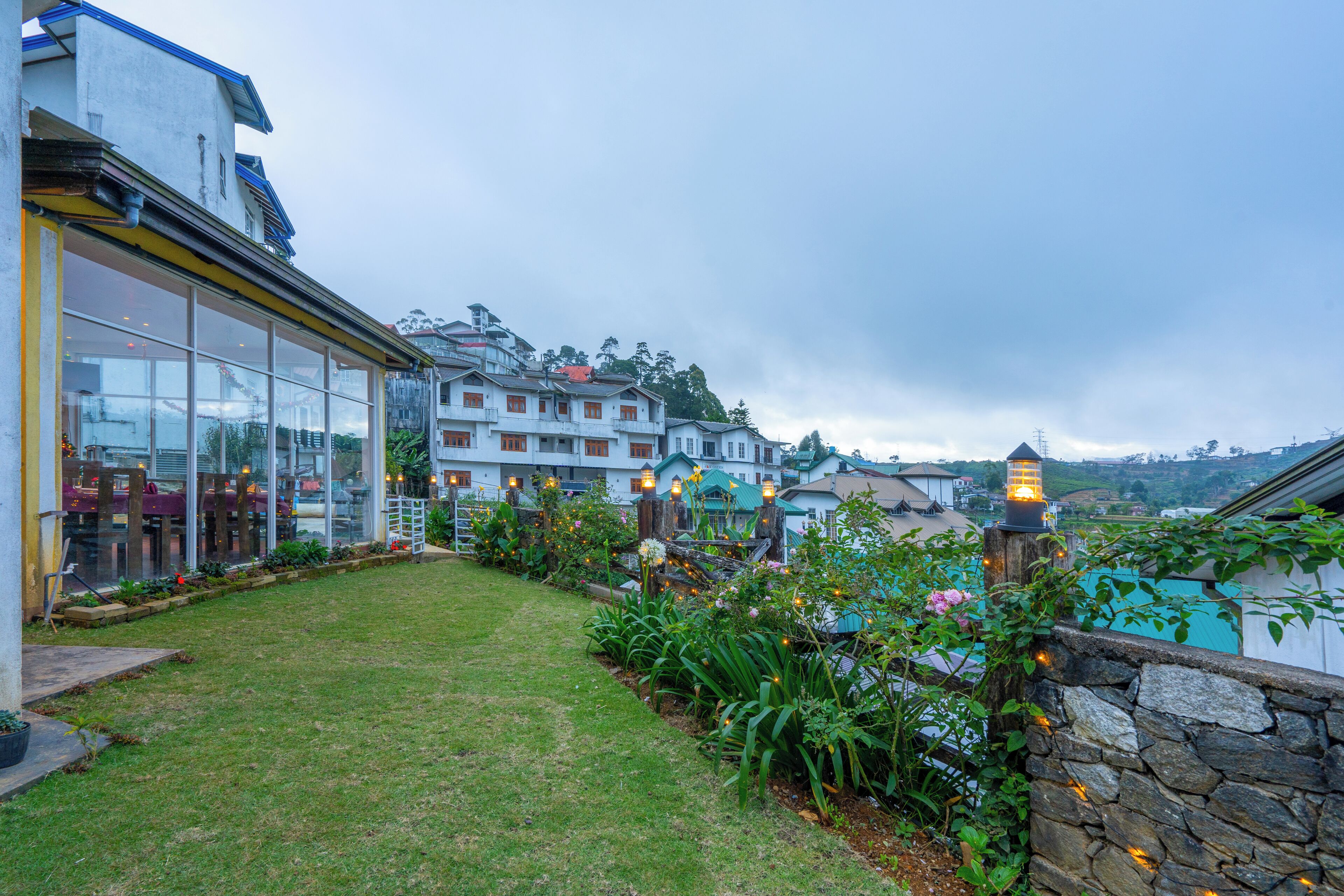 إطلالة على الحديقة