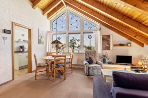 TV, DVD player, stereo