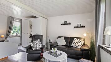 TV, DVD player, stereo