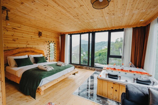 Deluxe Suite, Mountain View | 2 bedrooms, soundproofing, free WiFi - efedagsuit (Camlihemsin)