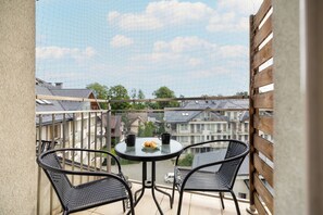 Apartment, 3 Bedrooms, Pool Access, Mountain View | Balcony - Two-level Zakopane Apartment by Renters (Zakopane)