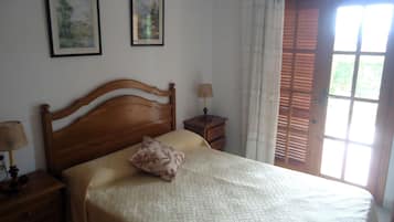 2 dormitorios y ropa de cama