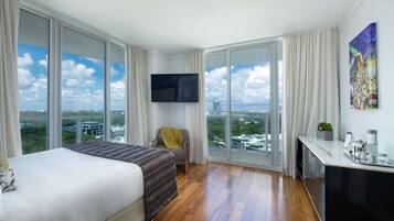 2 bedrooms, iron/ironing board, travel crib, WiFi