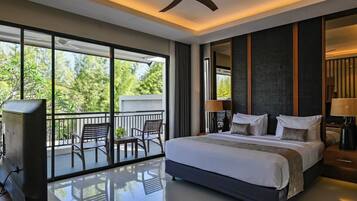 Exclusive Villa, Non Smoking, Pool View | View from room