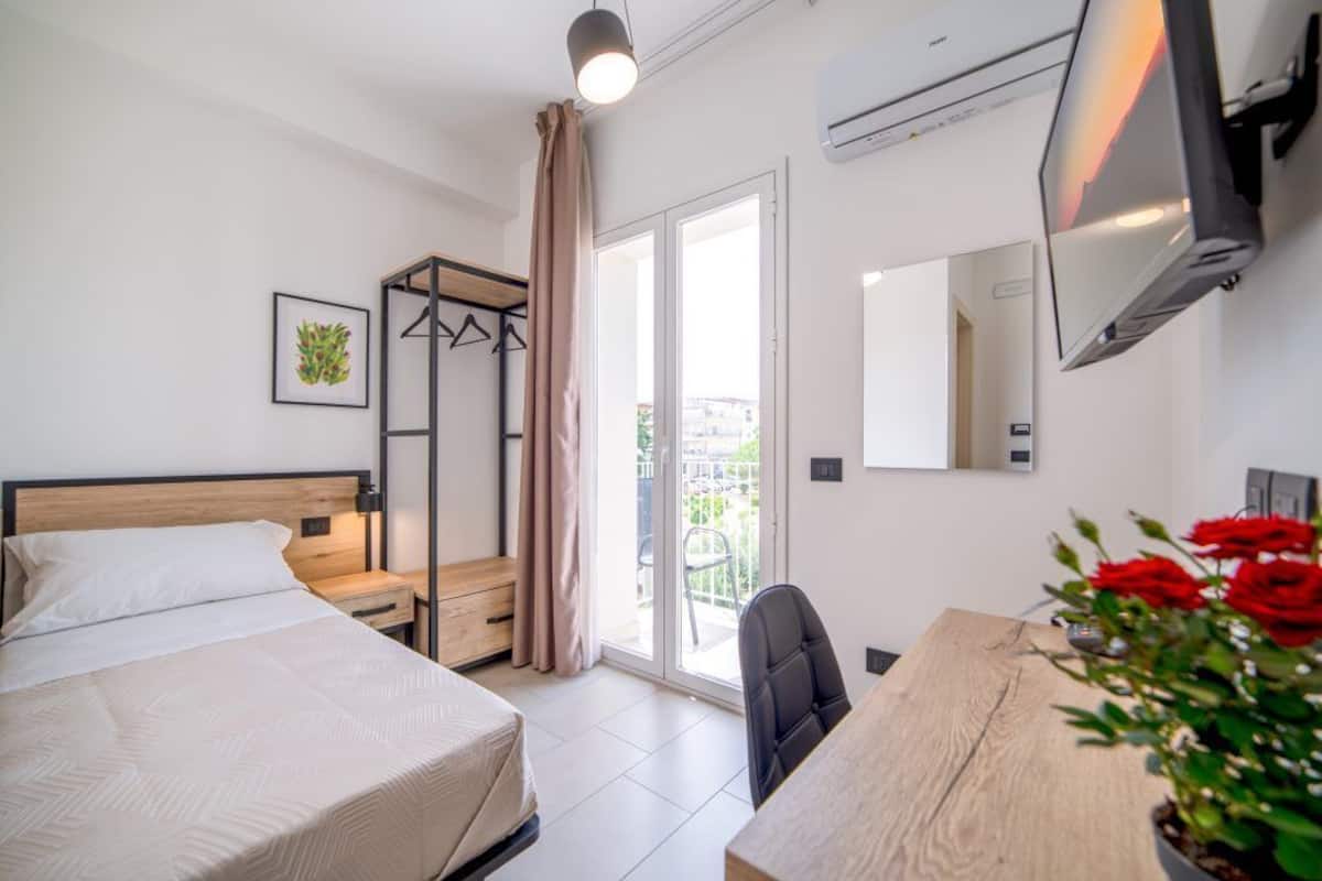 Eenpersoonskamer, balkon | 1 slaapkamer, lakens van Egyptisch katoen, luxe beddengoed
