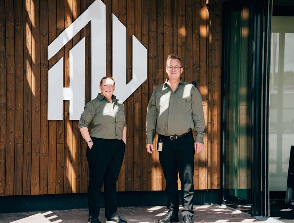 ด้านหน้าที่พัก