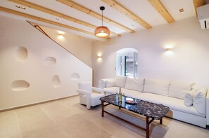 Apartment, Meerblick | Wohnbereich