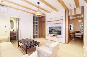 Apartment, Sea View | Living area
