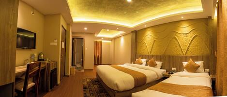 Luxury-Dreibettzimmer, Stadtblick