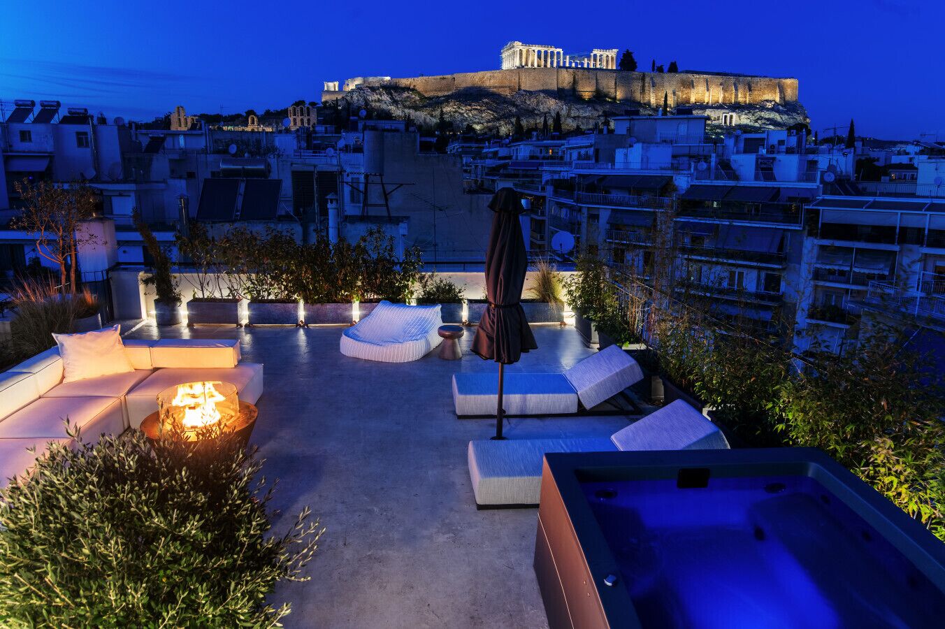 Enceinte de l’hébergement