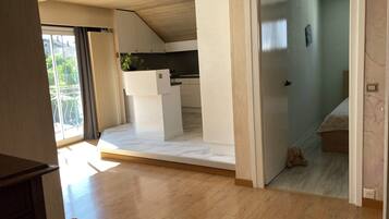 2 chambres, fer et planche à repasser, Wi-Fi, draps fournis