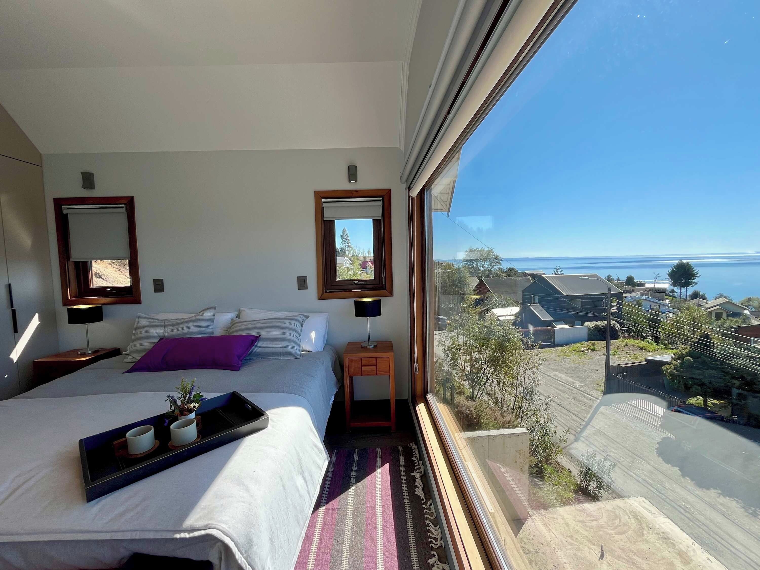 Main bedroom with picture window