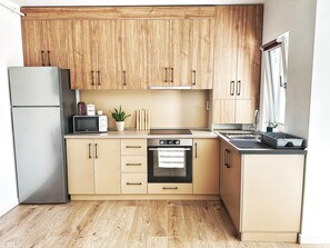 Fridge, microwave, oven, stovetop - Cozy studio in charming Baia Mare with WiFi,  AC and free parking (Baia Mare)