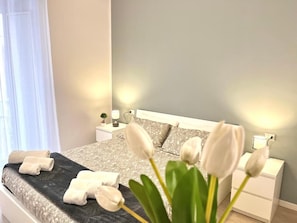 Apartamento, 2 quartos, sacada | 2 quartos, quartos à prova de som