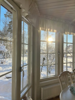 Maison, 3 chambres, accessible aux personnes à mobilité réduite, fumeur | Salle à manger