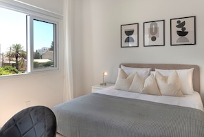 Luxury Apartment, City View | 2 bedrooms, in-room safe, blackout curtains, iron/ironing board - Phaedrus Living: City Breeze Residences Urbanity (Larnaca)