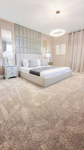 5 bedrooms, iron/ironing board, travel crib, WiFi