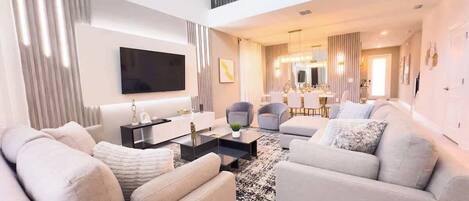 Televisión, videojuegos y oficina