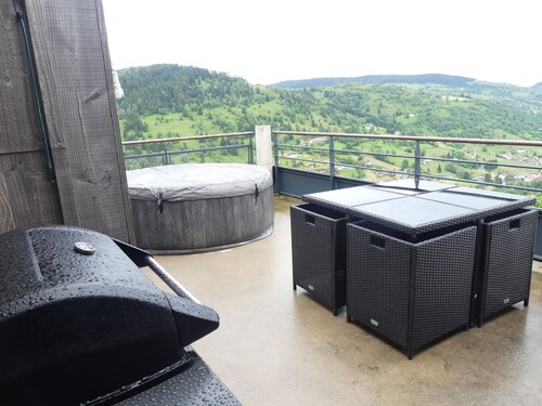 LE Massif - Appartement Avec vue Exceptionnelle et SPA Privatif