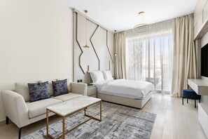1 bedroom, Internet - Lux Studio in Arjan With Pool and Full Amenities (Dubai)