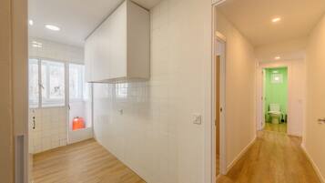 Een douche, een haardroger