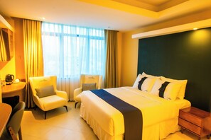 ملاءات من القطن المصري وأغطية فراش متميزة وأسرّة بطبقة علوية مريحة