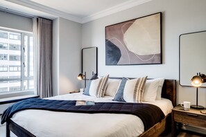 Leilighet | 1 soverom, skrivebord og internett