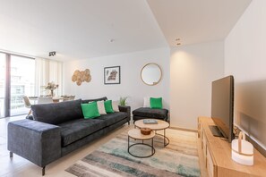 Apartemen | 2 kamar tidur dan internet