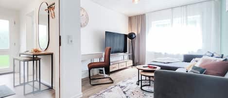 1 bedroom, travel cot, WiFi