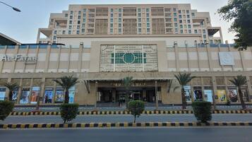 Voorkant van accommodatie