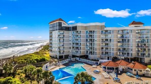 Pool - Oceanfront Stay w Pools & Stunning Coastal Views (North Topsail Beach)