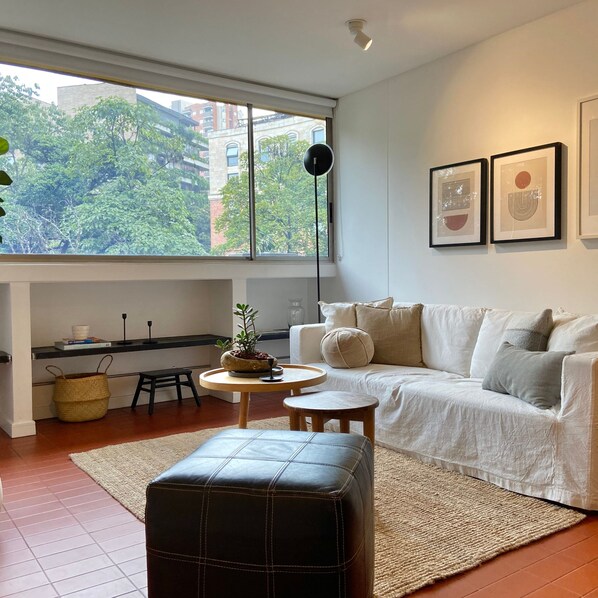 Apartment | 2 bedrooms, desk, Internet - Wonderful 2BR With Impressive View in Poblado (Medellín)