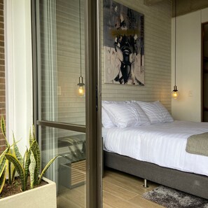 Apartment - w Wonderful 1BR With Moder Balcony in Poblado (Medellín)