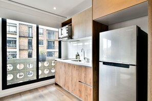 Apartamento | 1 dormitorio, escritorio, Internet