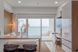 Apartment | 1 bedroom, Internet - w Lovely Loft With Balcony in Crespo (Cartagena)