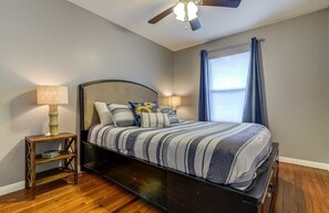 3 多间卧室、办公桌、熨斗/熨衣板、免费 WiFi