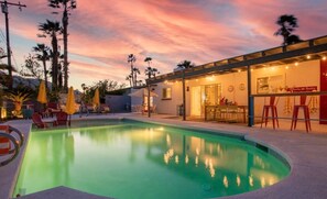 House | 4 bedrooms, Internet - Pop Art Paradise- Monthly Pool Spa (Palm Springs)