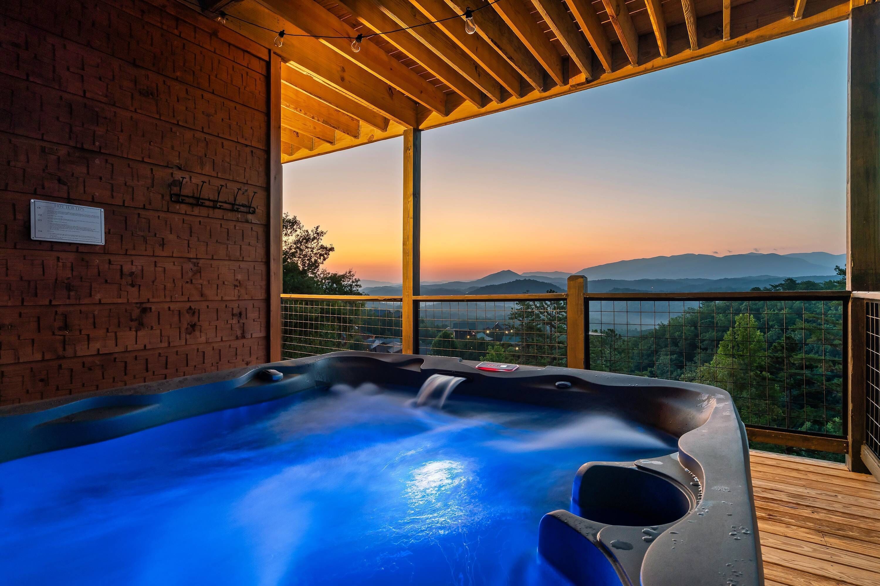 مغطس سبا خارجي