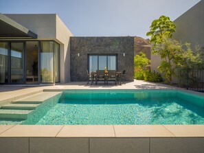 Una piscina climatizada