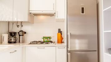 Apartamento | 2 dormitorios, tabla de planchar con plancha, Internet