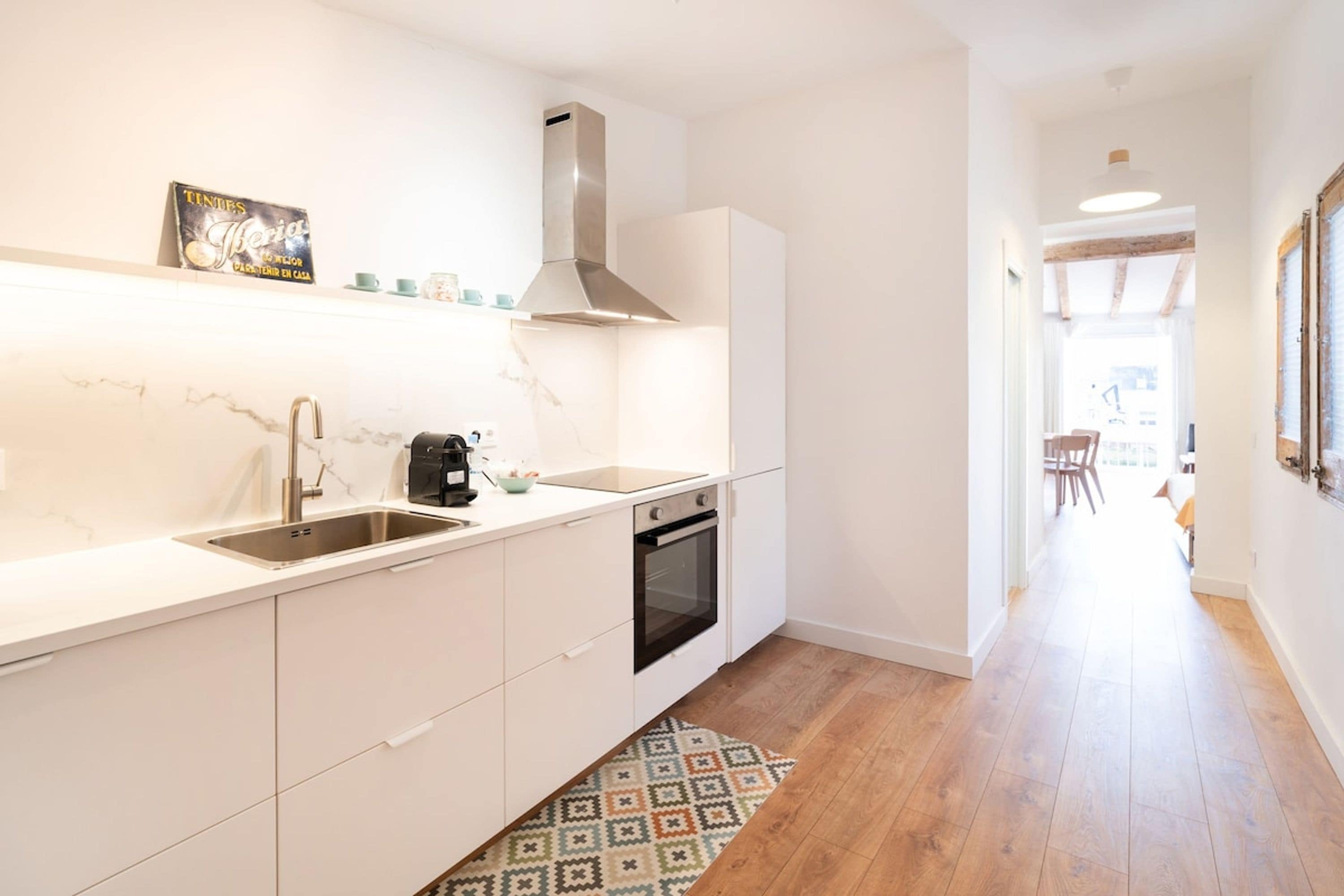 1 bedroom, iron/ironing board