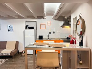 Apartment | Desk, iron/ironing board