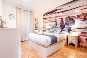 2 chambres, fer et planche à repasser