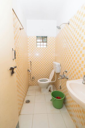 Deluxe-Zimmer, Gartenblick | Badezimmer